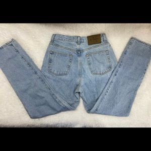 Calvin Klein blue jeans size 10, front zip button fly